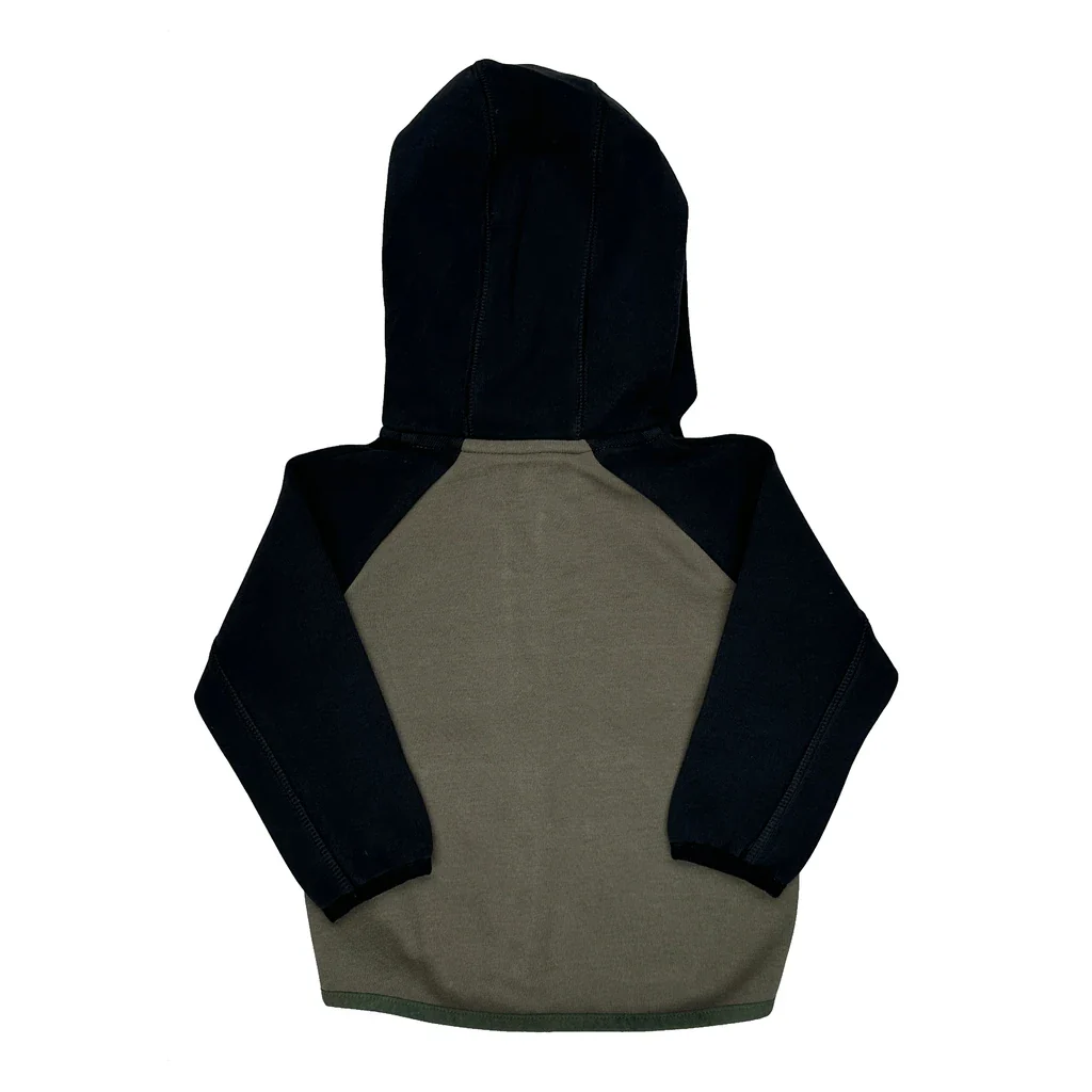 Age 18 Months Nike Hoodie - 2XS Green Cotton - Image 2