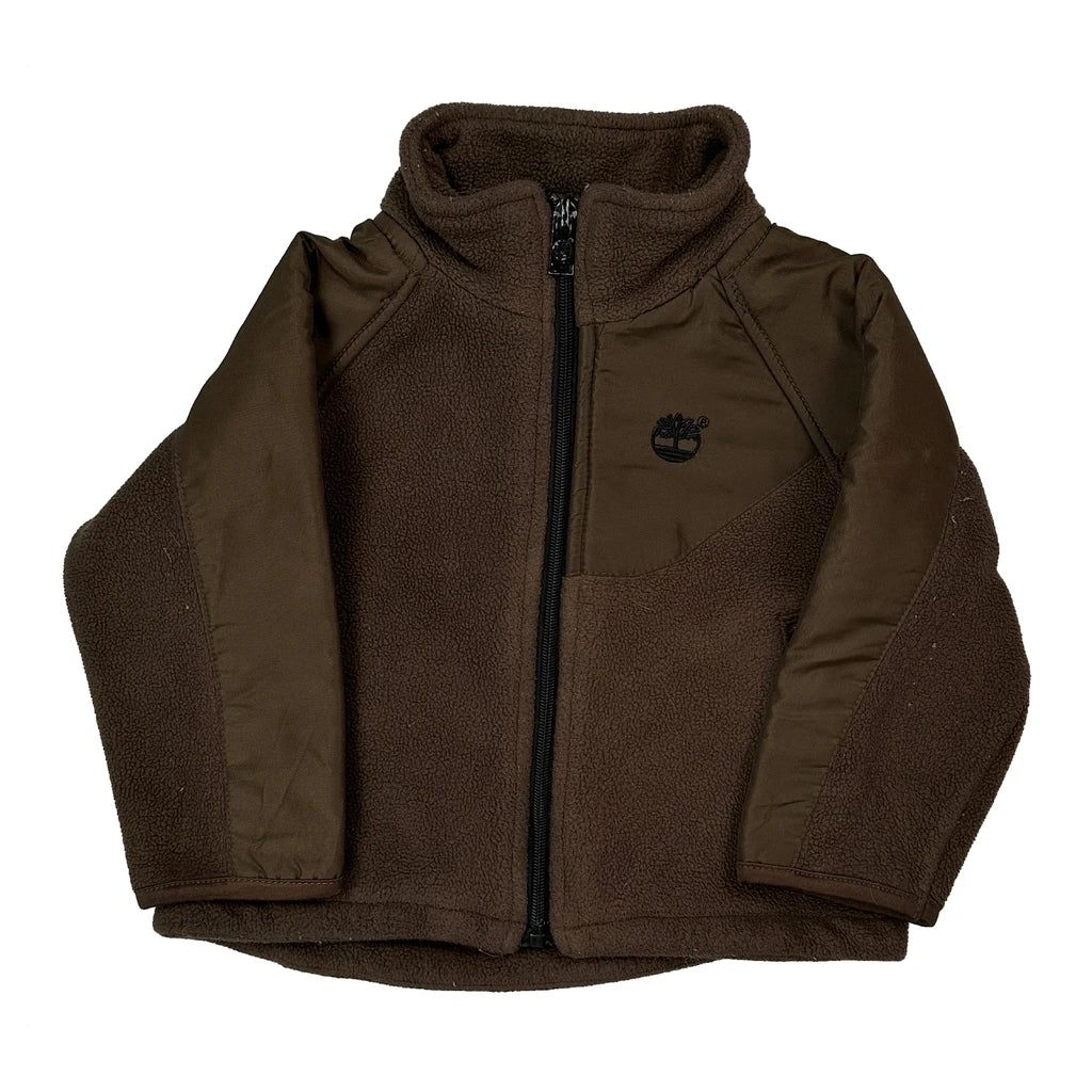 Age 18 Months Timberland Fleece Jacket - 3XS Brown Polyester