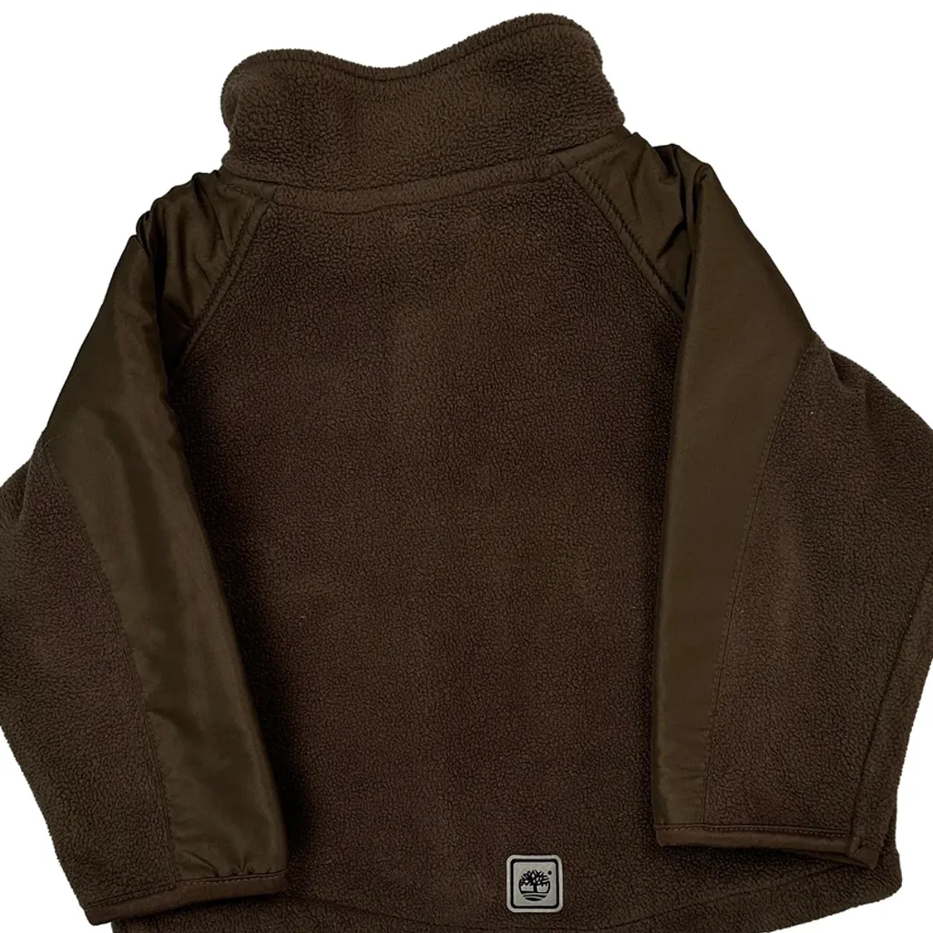 Age 18 Months Timberland Fleece Jacket - 3XS Brown Polyester - Image 6