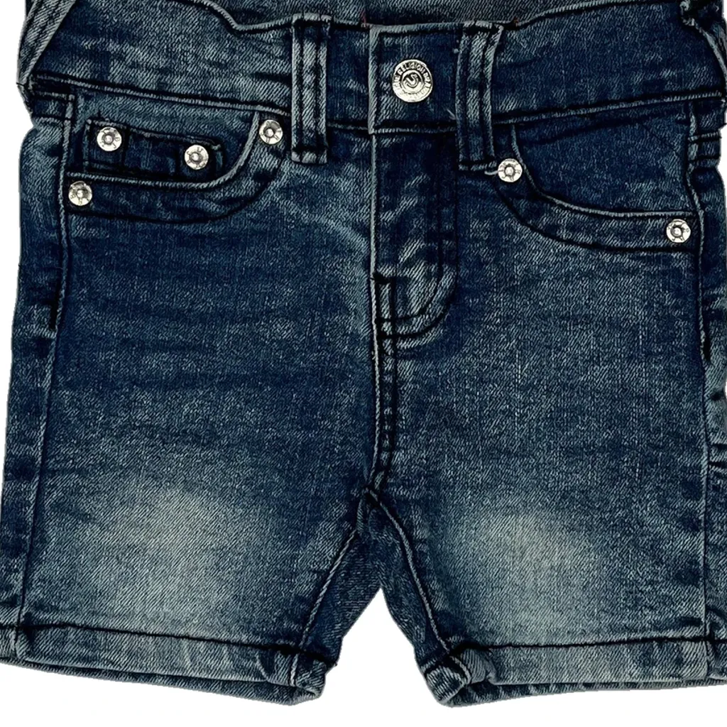 Age 18 Months True Religion Denim Shorts - Xx-Smallw 4L Blue Denim - Image 7