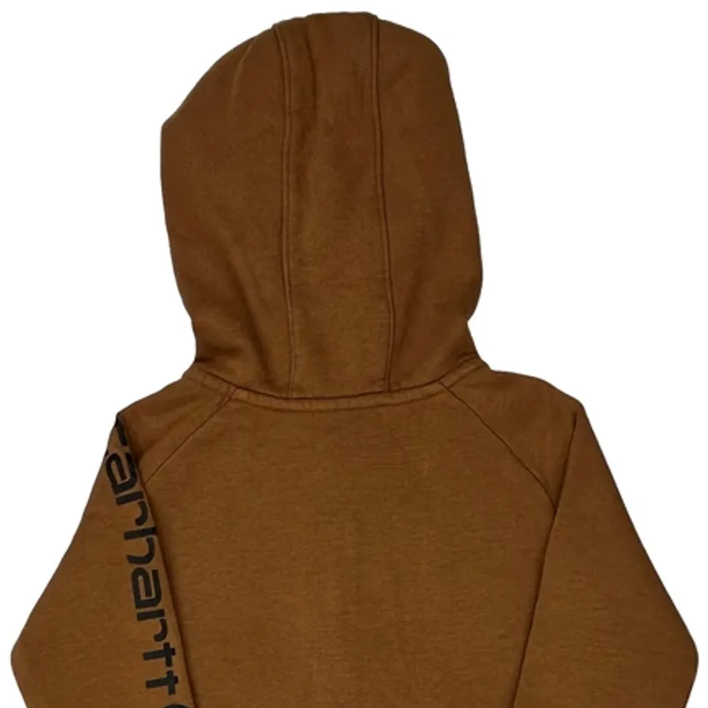 Age 18M Carhartt Hoodie - 3XS Brown Cotton - Image 7