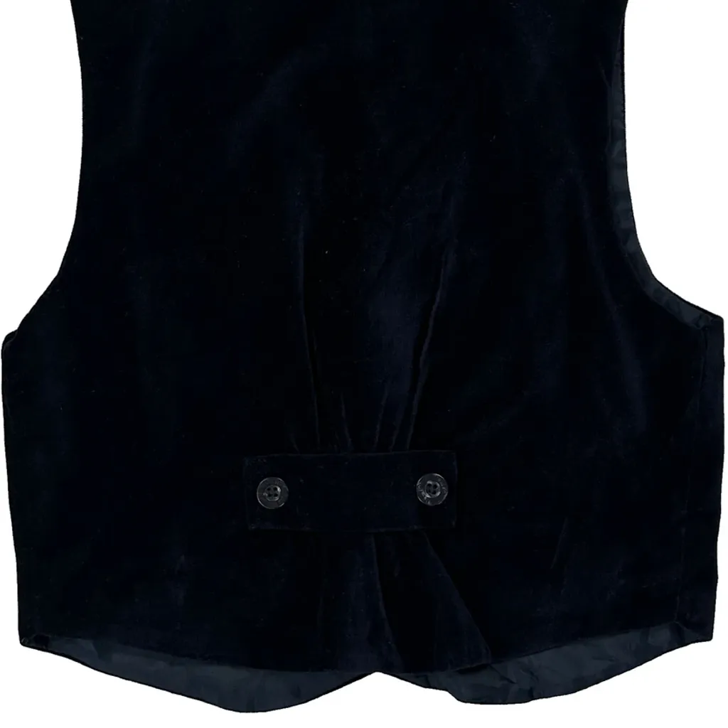 Age 2-3 Disney Waistcoat - XS Black Cotton - Image 6