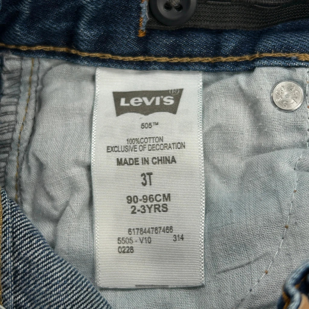 Age 2-3 Levis Jeans - XS Blue Cotton - Image 3