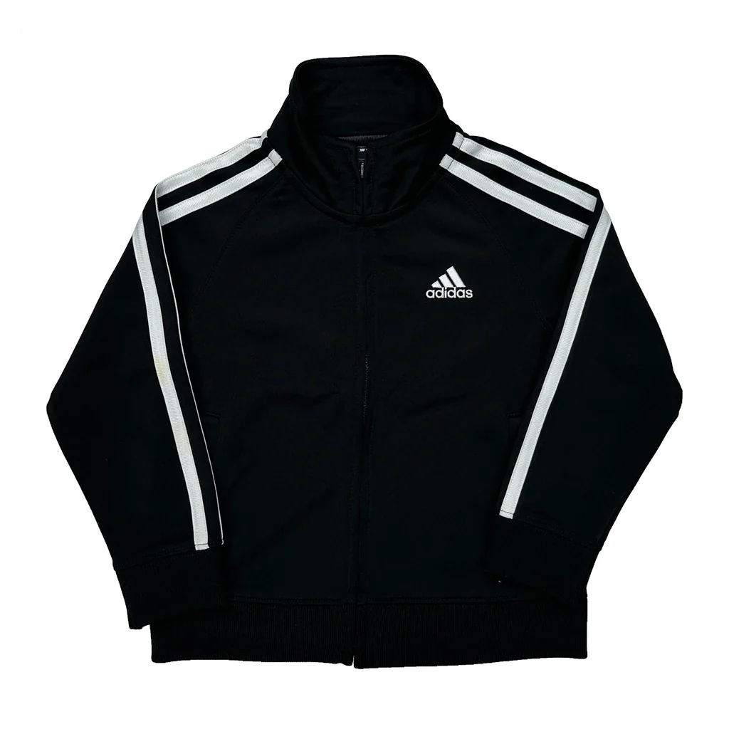 Age 2 Adidas Track Jacket - 2XS Black Polyester