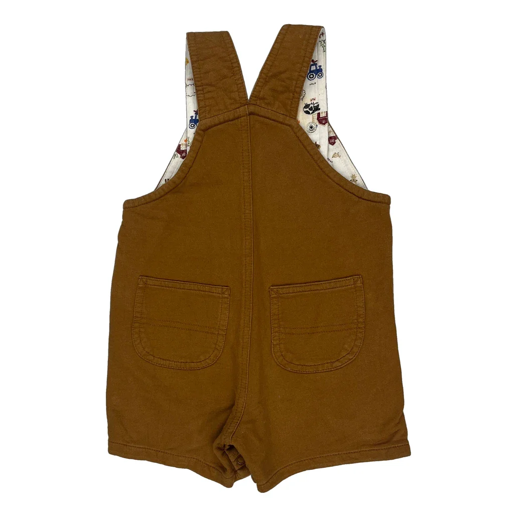 Age 2 Carhartt Overalls - 3XS Brown Cotton - Image 2