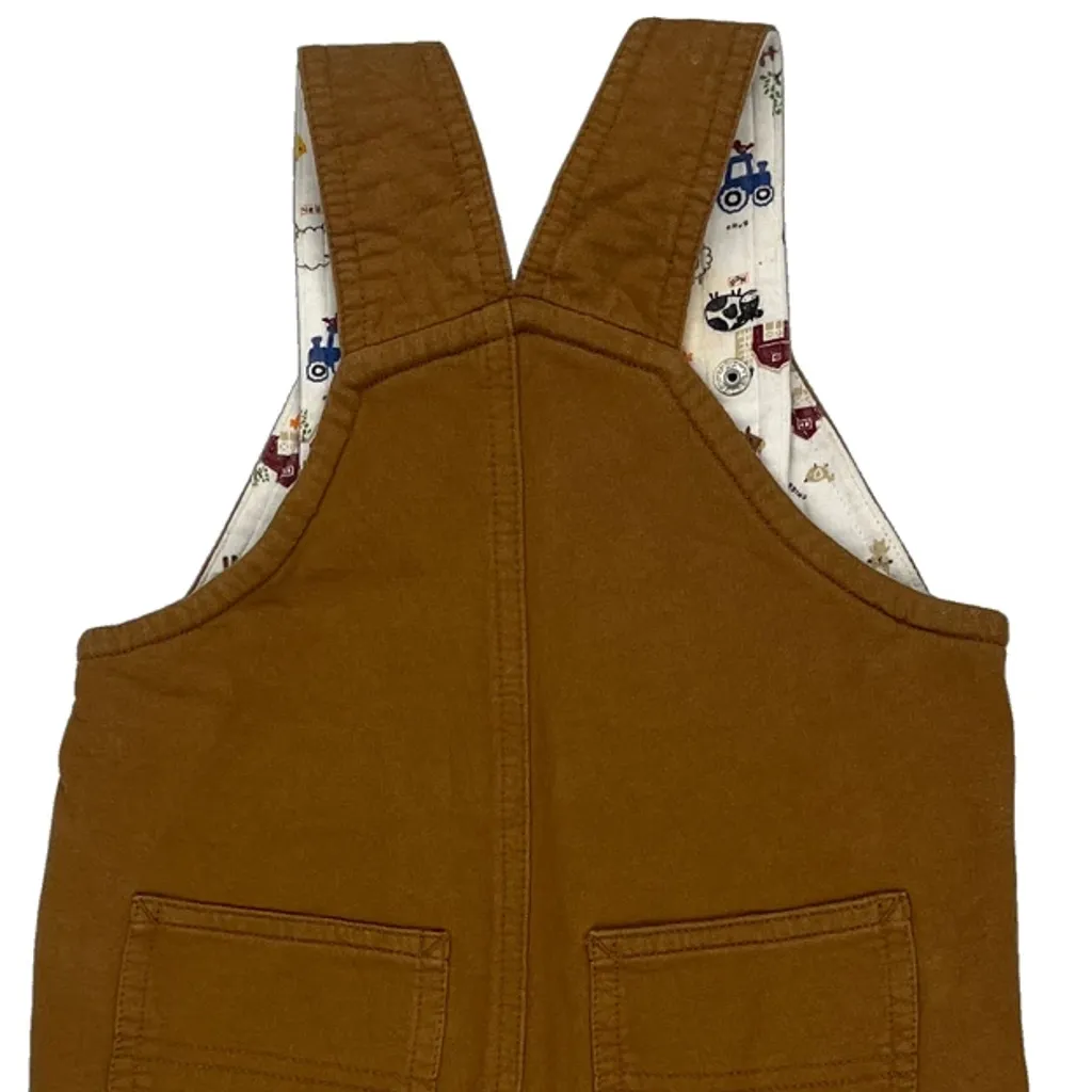 Age 2 Carhartt Overalls - 3XS Brown Cotton - Image 6