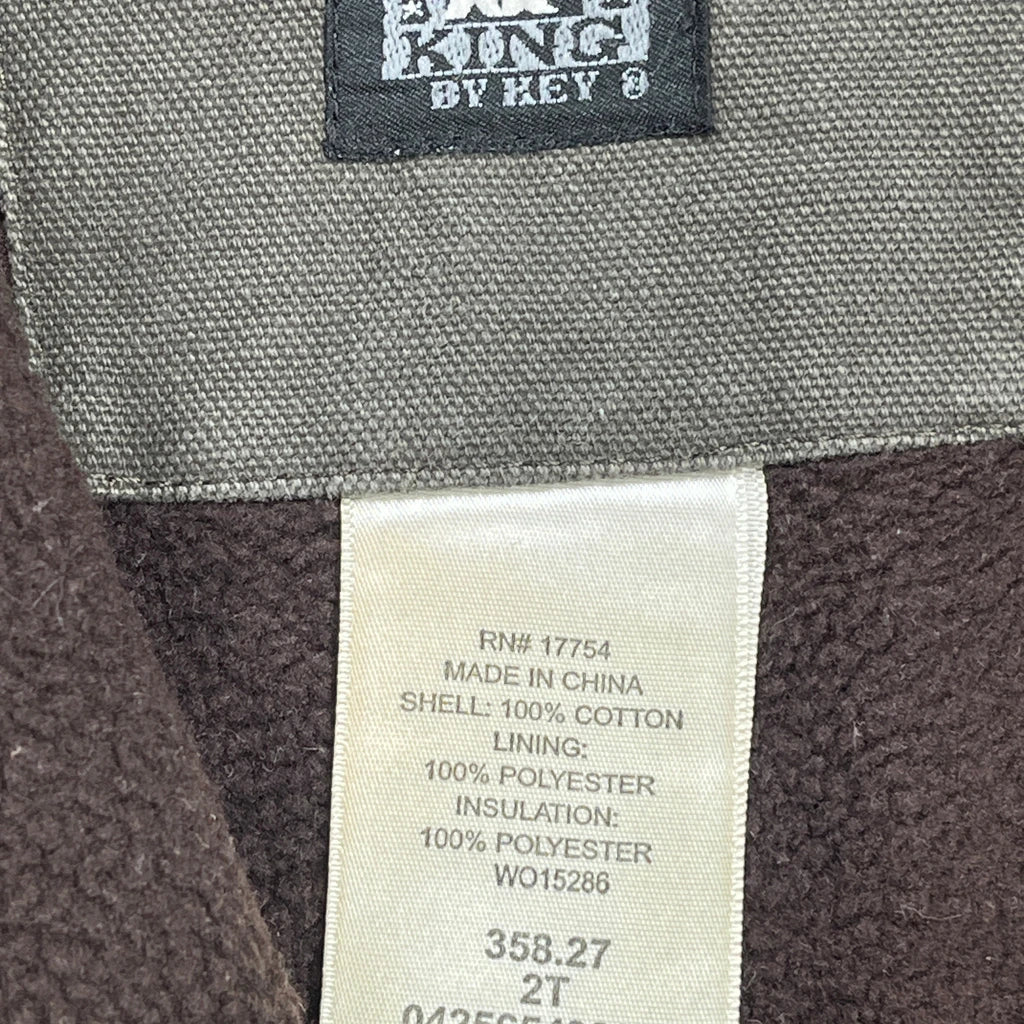 Age 2 Key Jacket - 3XS Gray Cotton - Image 3