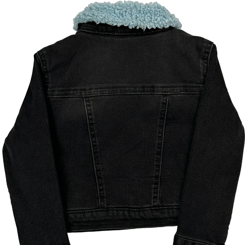 Age 2 Levis Collared Denim Jacket - 3XS Black Cotton - Image 6