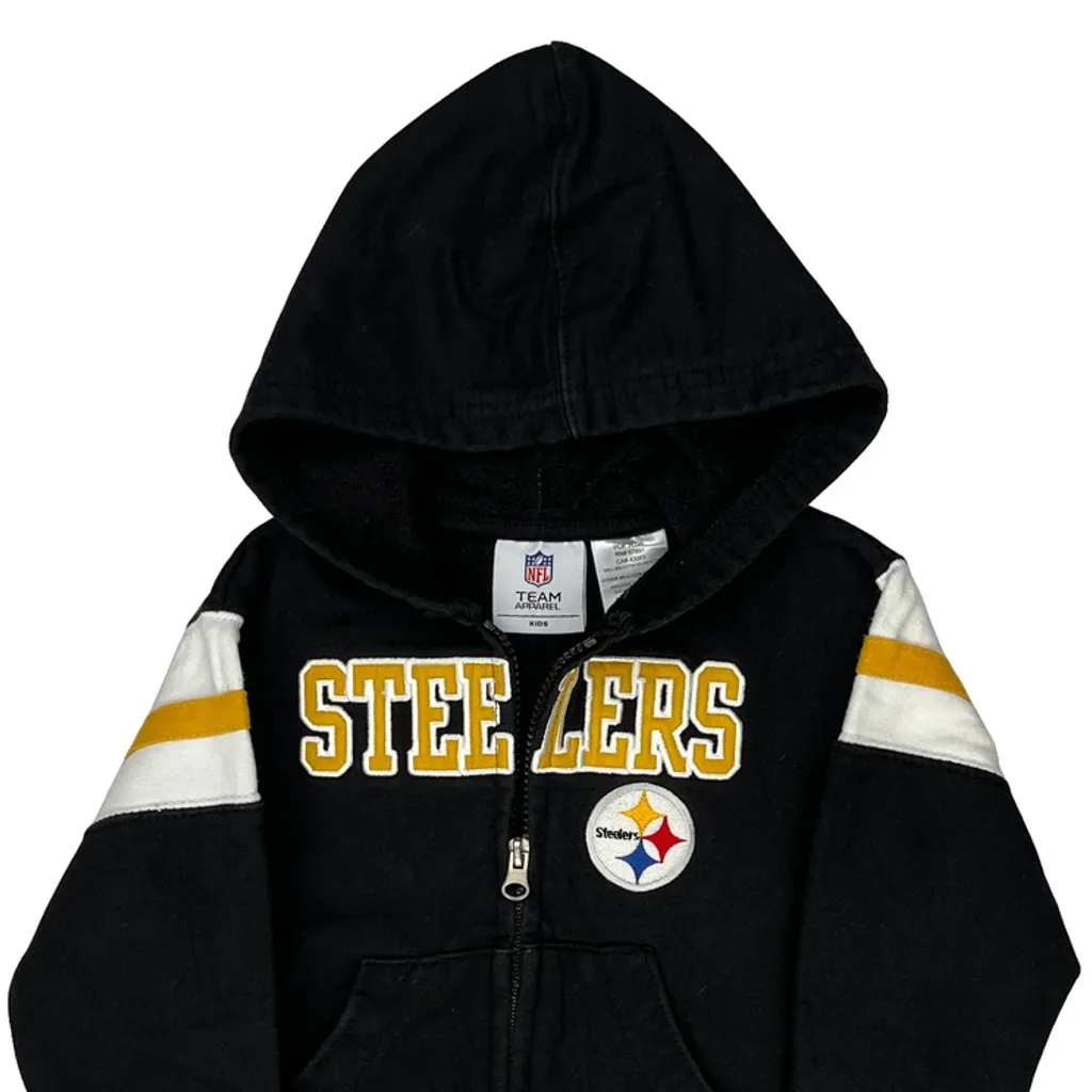 Age 2 Nfl Hoodie - 2XS Black Cotton Blend - Image 5