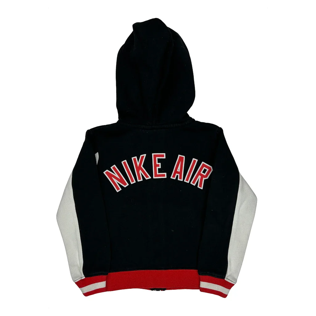 Age 2 Nike Hoodie - 2XS Black Cotton - Image 2