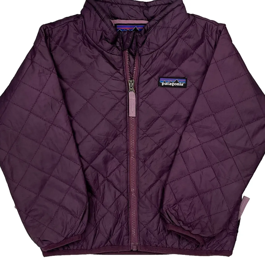 Age 2 Patagonia Jacket - 2XS Purple Polyester - Image 4