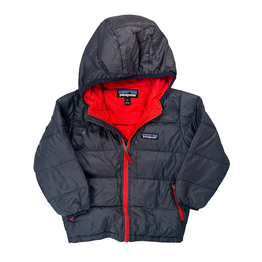 Age 2 Patagonia Puffer - 2XS Black Polyester