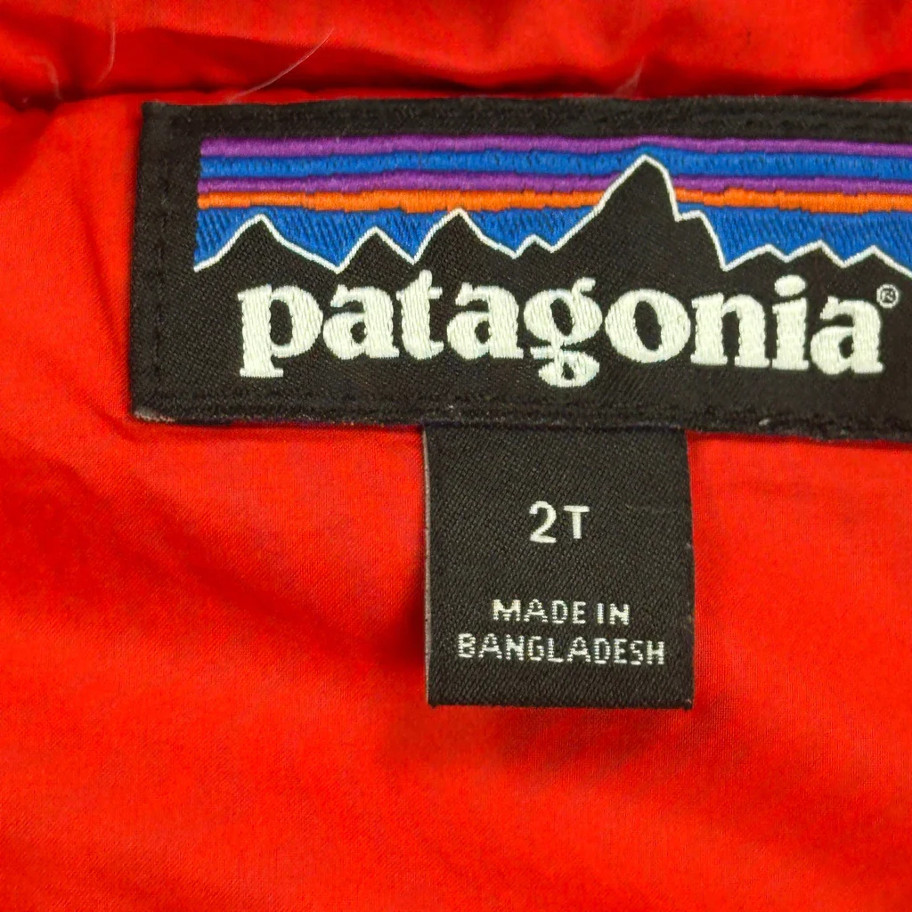 Age 2 Patagonia Puffer - 2XS Black Polyester - Image 3