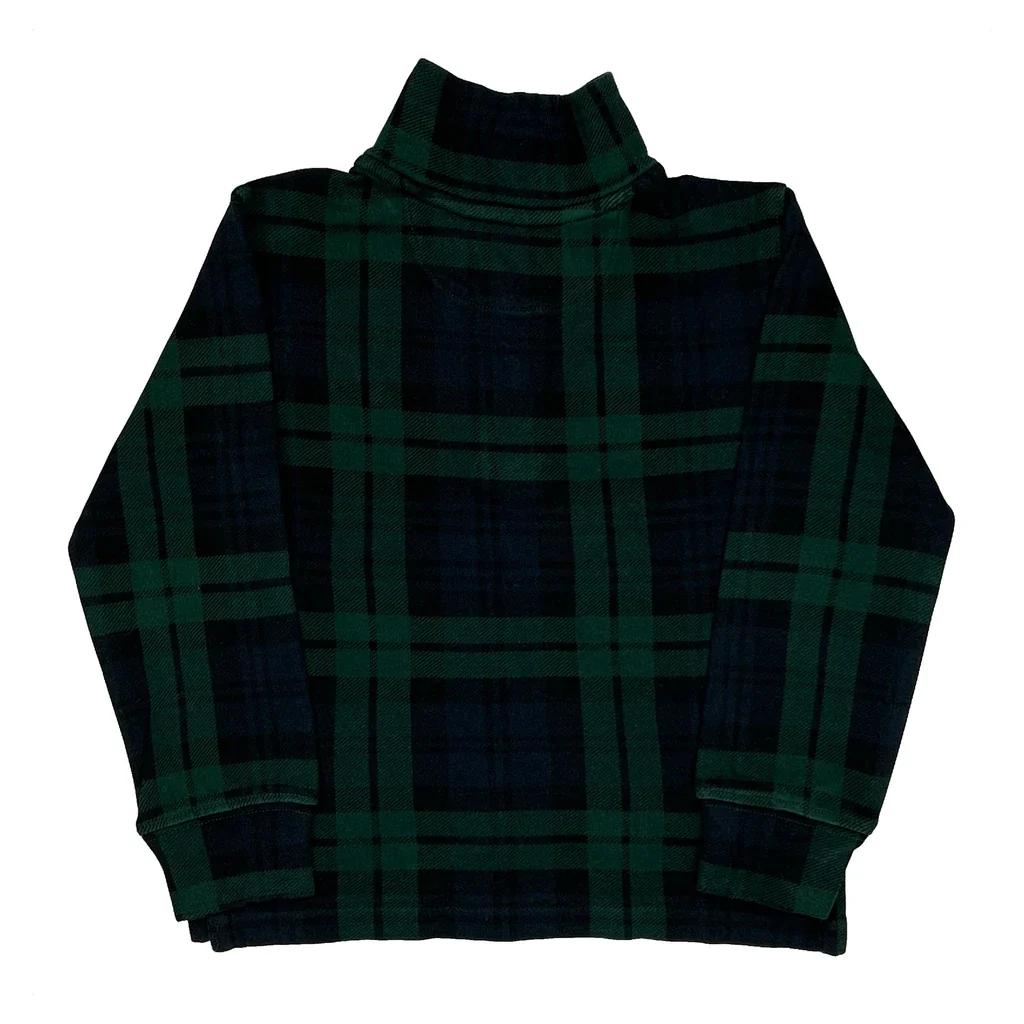 Age 2 Polo By Ralph Lauren Checked 1/4 Zip - 2XS Green Cotton - Image 2