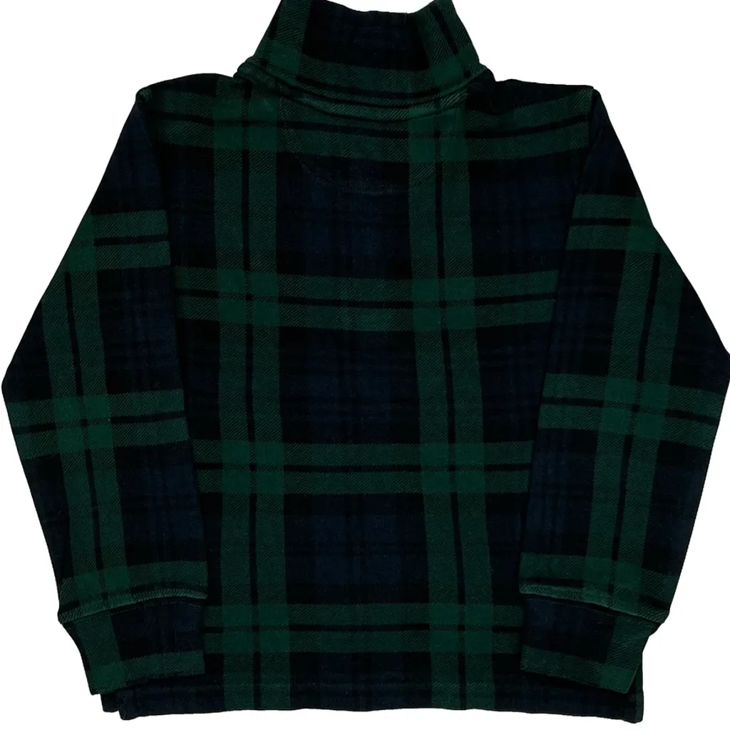 Age 2 Polo By Ralph Lauren Checked 1/4 Zip - 2XS Green Cotton - Image 6