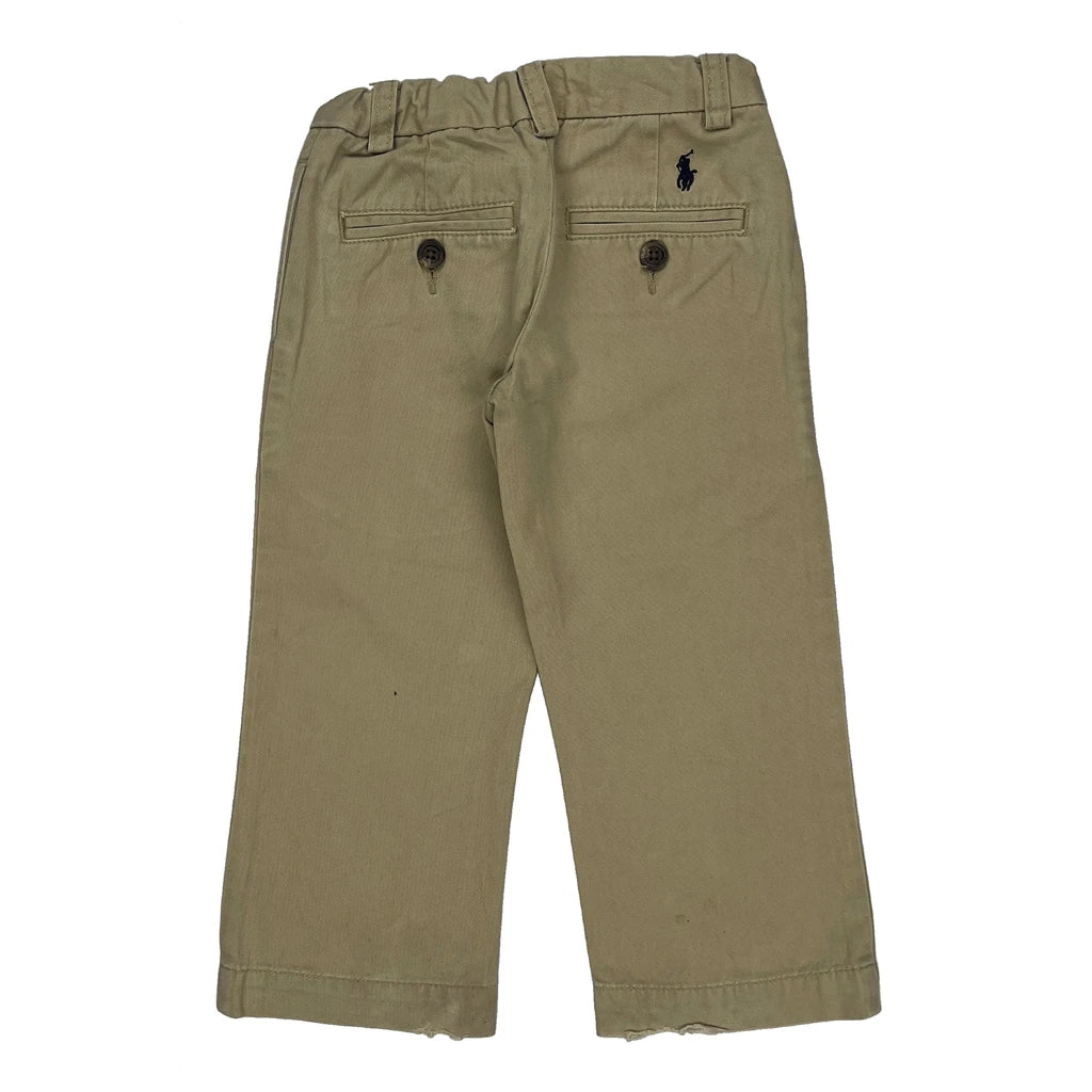 Age 2 Polo By Ralph Lauren Chinos - 2XS Beige Cotton