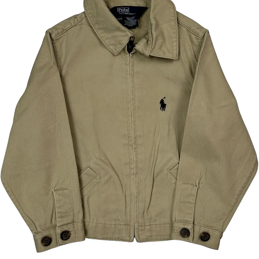 Age 2 Polo By Ralph Lauren Jacket - 2XS Beige Cotton - Image 4