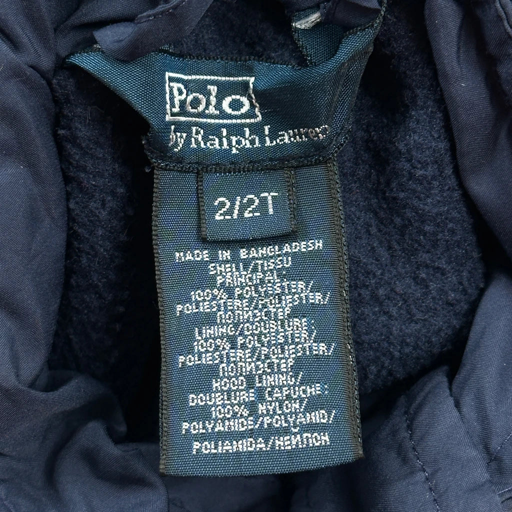Age 2 Polo By Ralph Lauren Jacket - XS Navy Polyester - Image 3