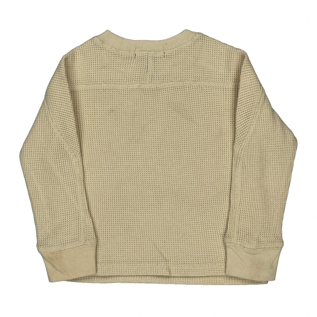 Age 2 Polo By Ralph Lauren Graphic Long Sleeve T-Shirt - 2XS Cream Cotton - Image 2