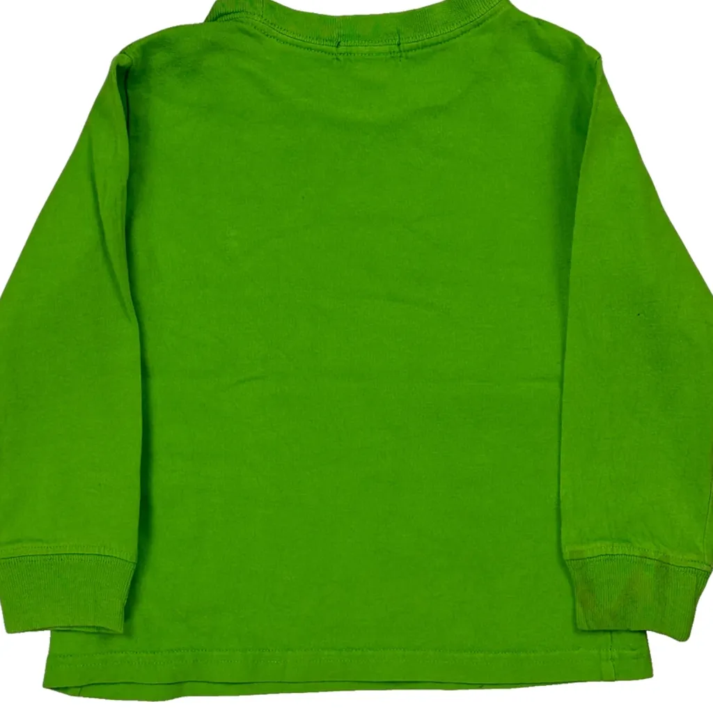 Age 2 Polo By Ralph Lauren Long Sleeve T-Shirt - 2XS Green Cotton - Image 6