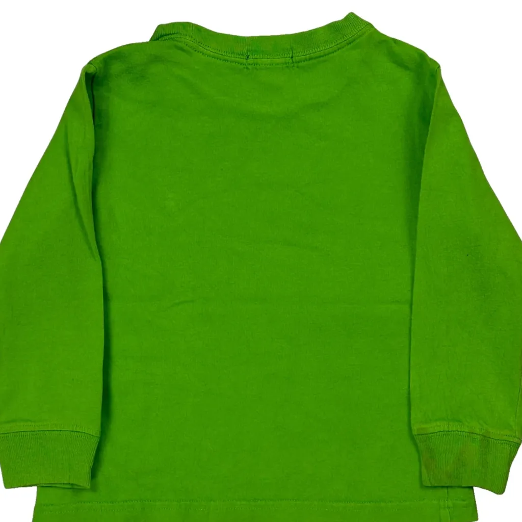 Age 2 Polo By Ralph Lauren Long Sleeve T-Shirt - 2XS Green Cotton - Image 7
