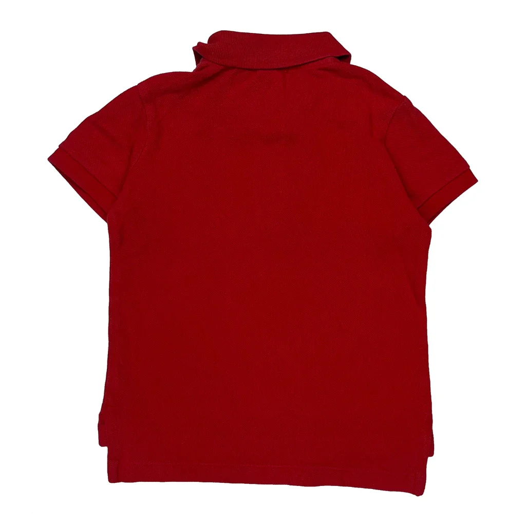 Age 2 Polo By Ralph Lauren Polo Shirt - XS Red Cotton - Image 2