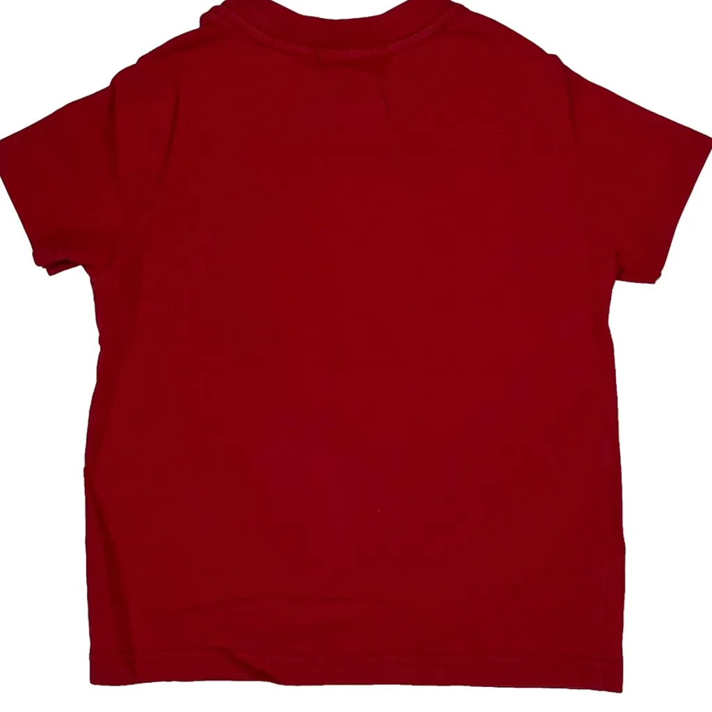 Age 2 Polo By Ralph Lauren T-Shirt - 2XS Red Cotton - Image 6