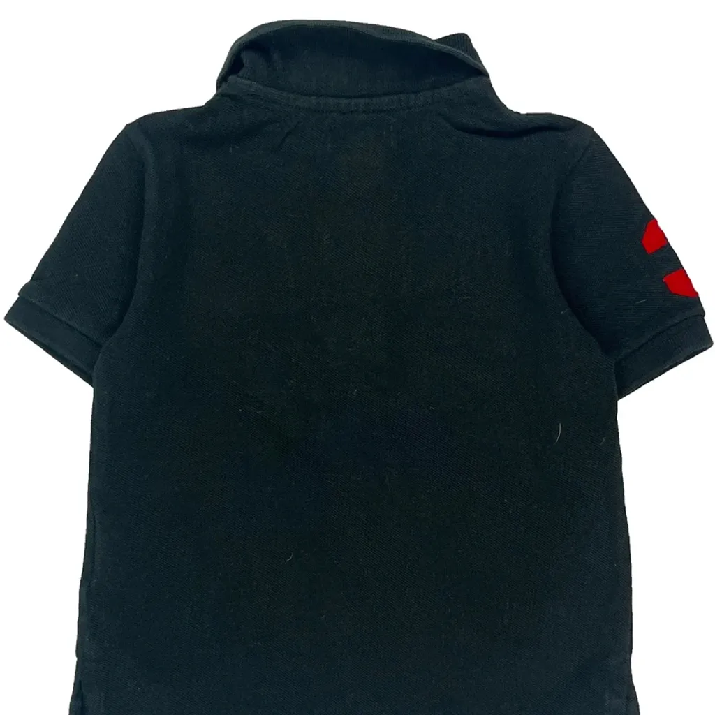 Age 2 Ralph Lauren Polo Shirt - 2XS Black Cotton - Image 6