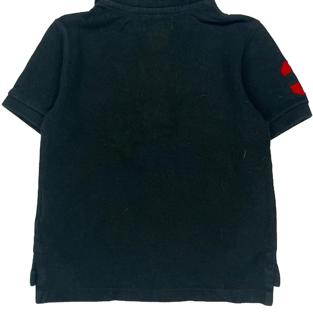 Age 2 Ralph Lauren Polo Shirt - 2XS Black Cotton - Image 7