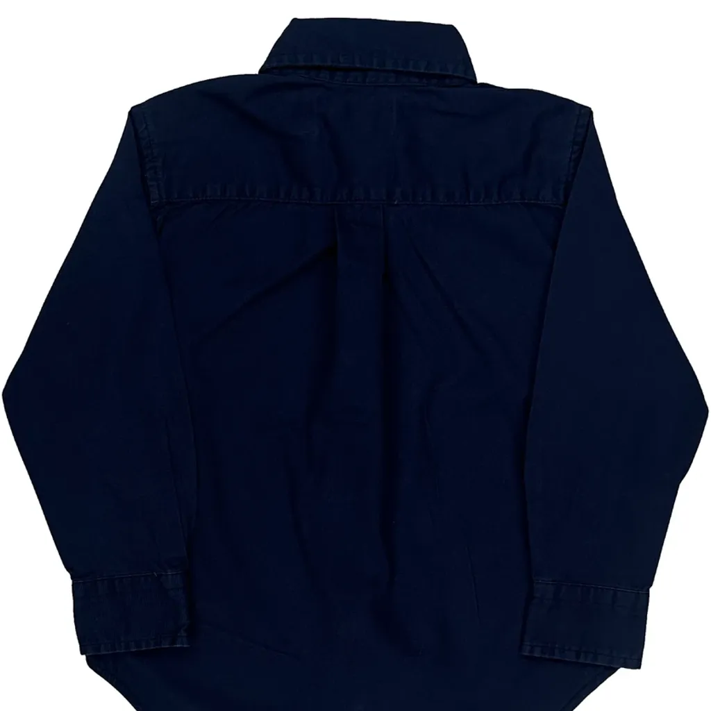 Age 2 Ralph Lauren Shirt - XS Navy Cotton - Image 6
