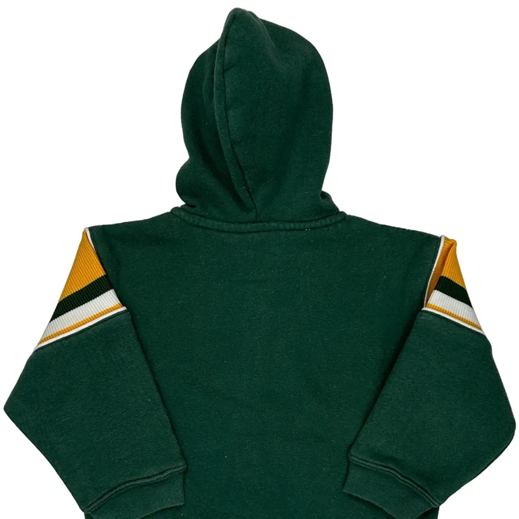 Age 2 Reebok Packers Hoodie - 2XS Green Cotton - Image 6