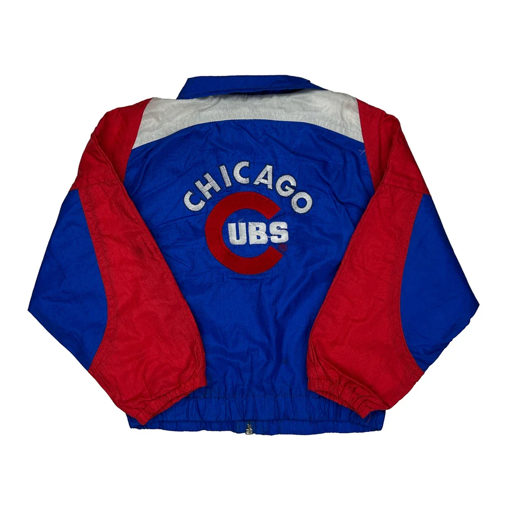 Age 2 Rookie League Chicago Cubs Windbreaker - 2XS Blue Nylon - Image 2