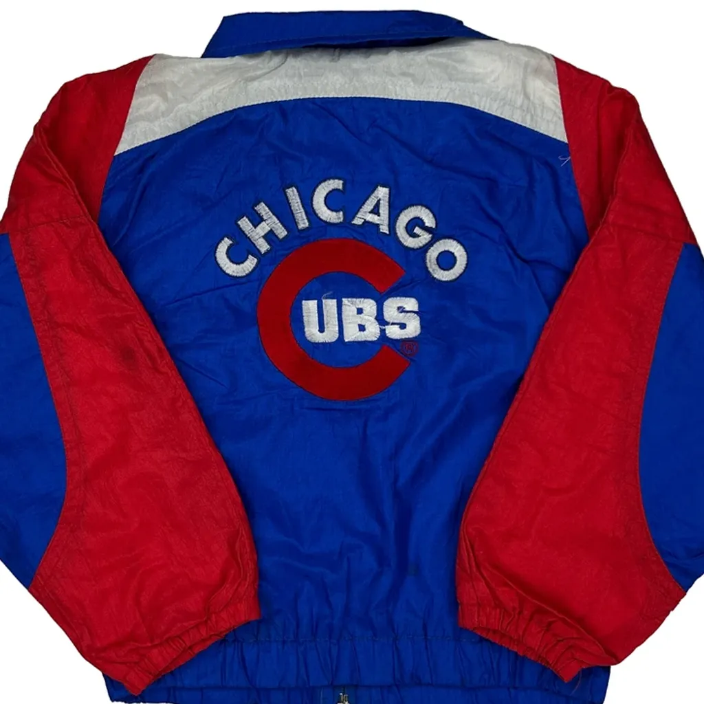 Age 2 Rookie League Chicago Cubs Windbreaker - 2XS Blue Nylon - Image 7
