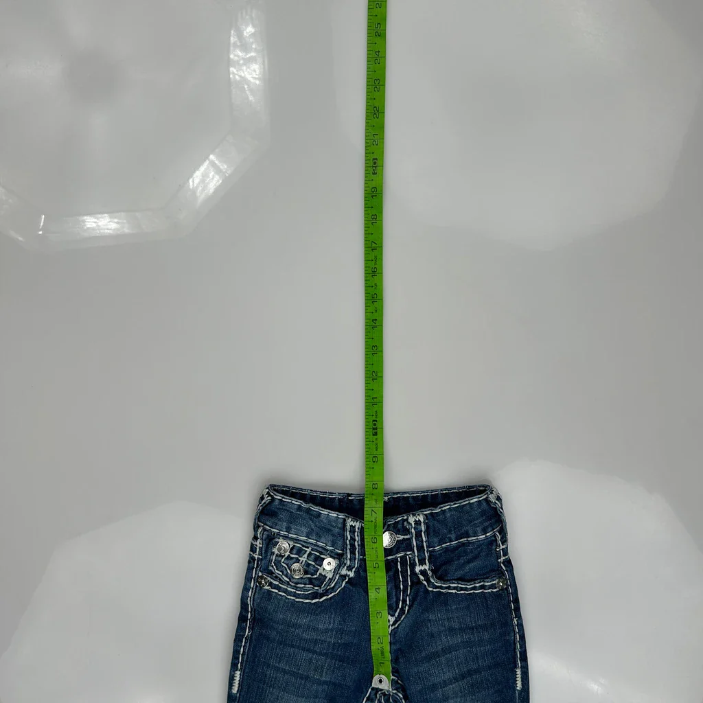 Age 2 True Religion Contrast Stitch Jeans - Xx-Smallw 16L Blue Denim - Image 4