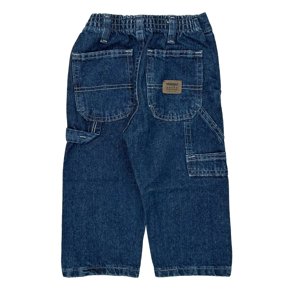 Age 2 Wrangler Carpenter Jeans - XS Blue Cotton