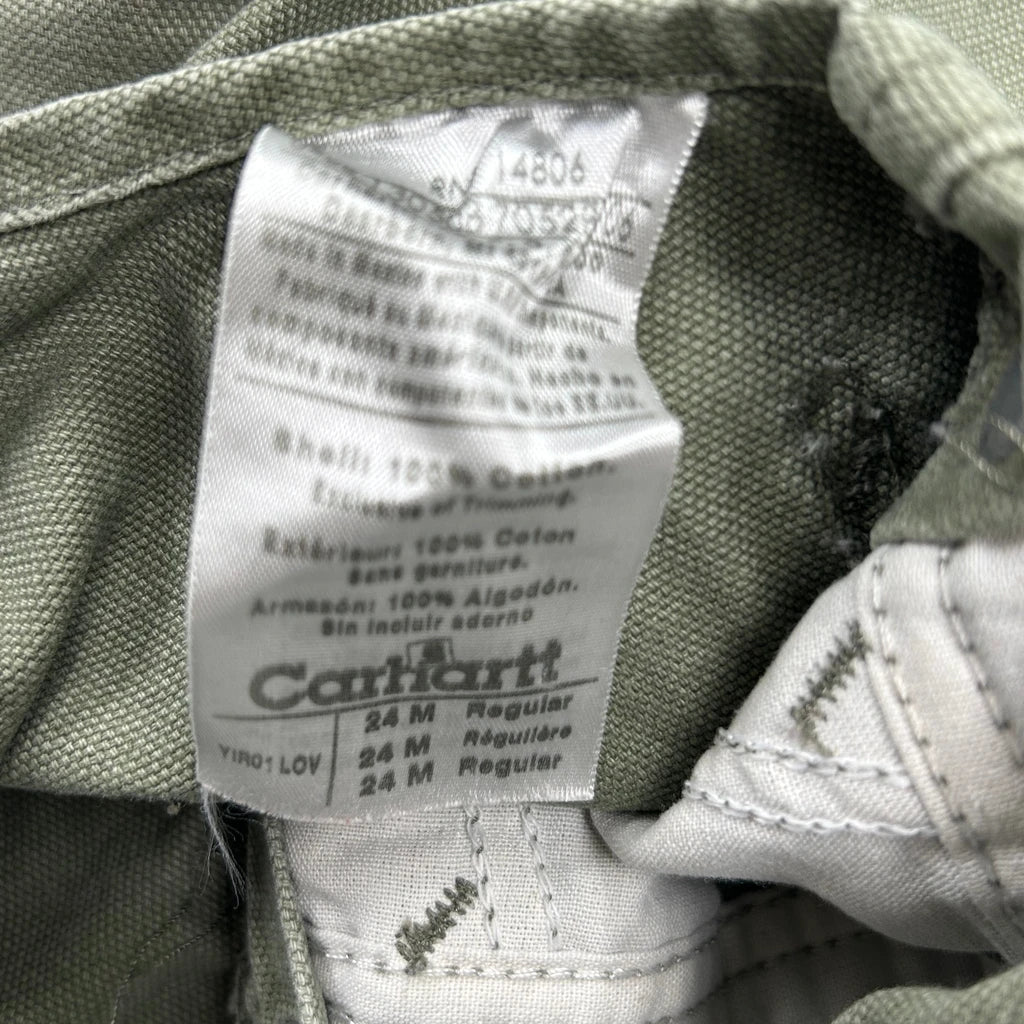 Age 24 Months Carhartt Dungarees - 2XS Green Cotton - Image 3