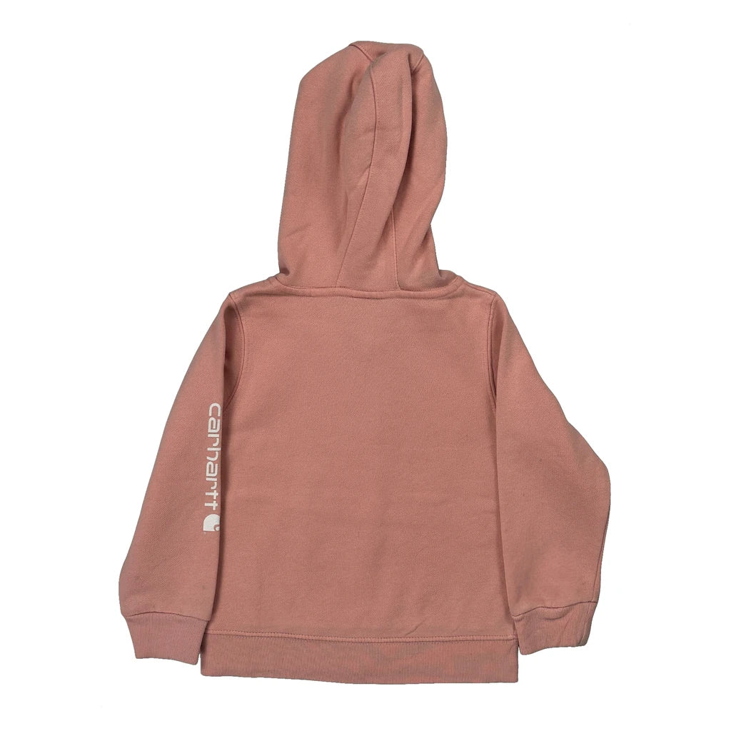 Age 24 Months Carhartt Hoodie - 3XS Pink Cotton - Image 2