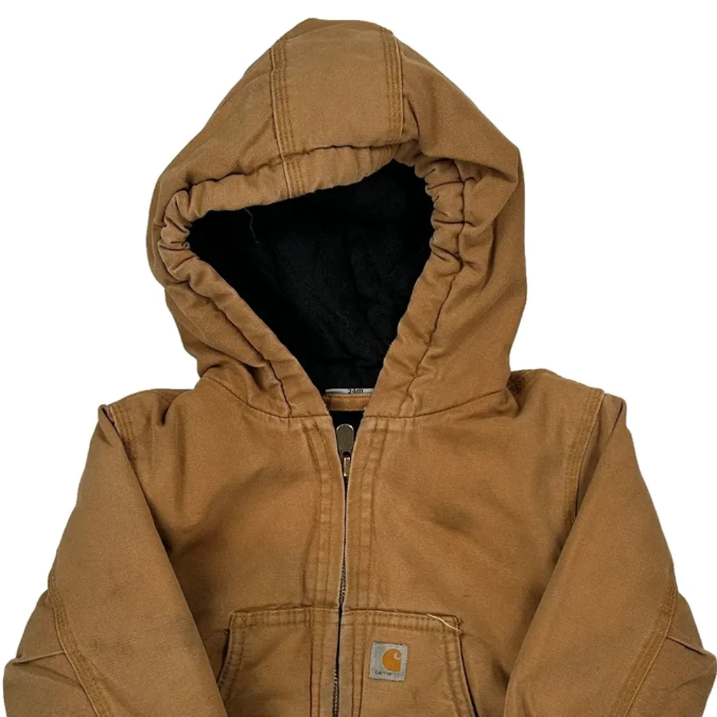 Age 24 Months Carhartt Jacket - 2XS Brown Cotton - Image 4