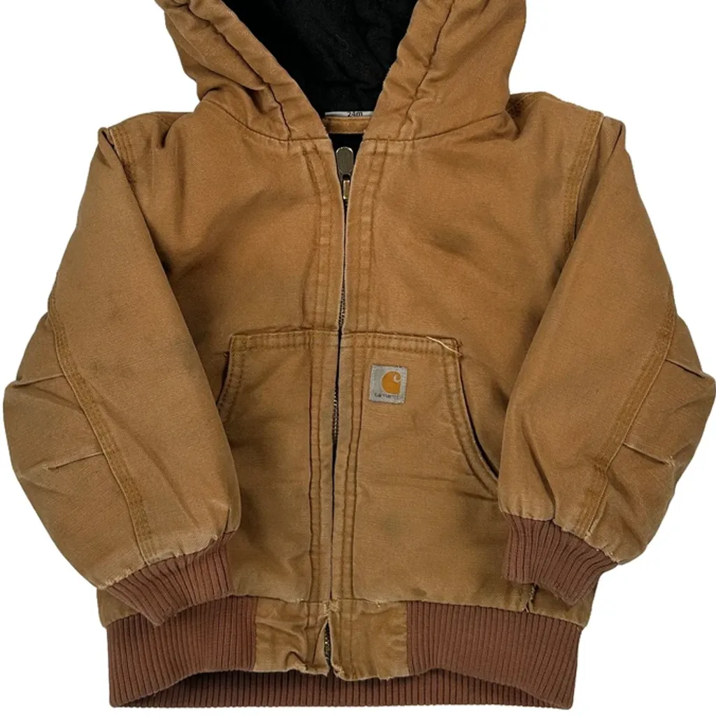 Age 24 Months Carhartt Jacket - 2XS Brown Cotton - Image 5