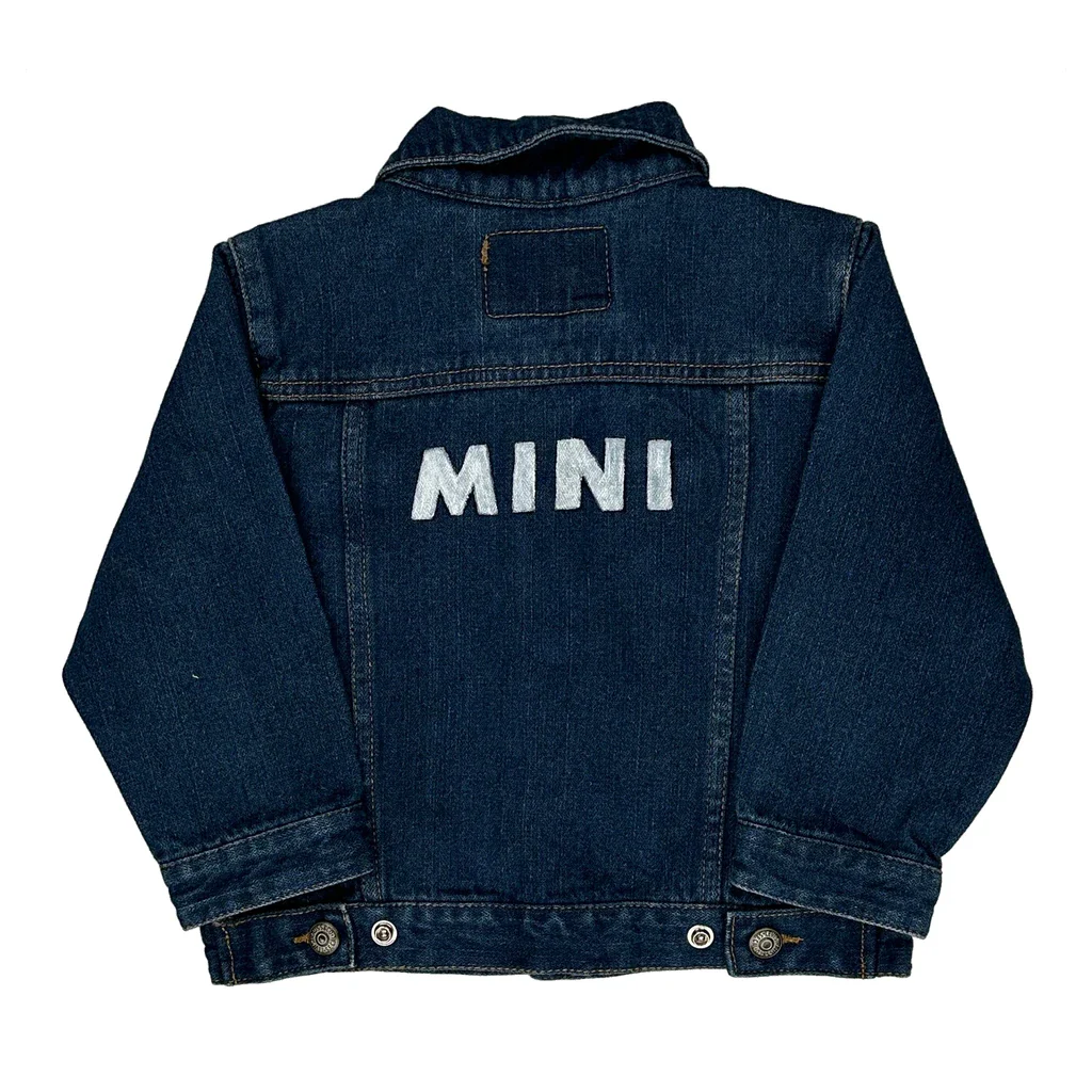 Age 24 Months Levis Graphic Denim Jacket - XS Blue Denim - Image 2