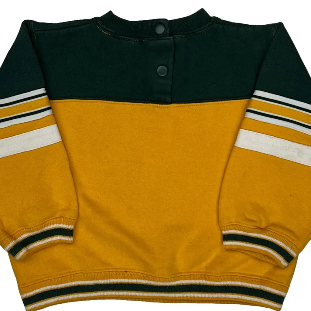 Age 24 Months Nfl Packers Sweatshirt - 3XS Yellow Cotton - Image 6