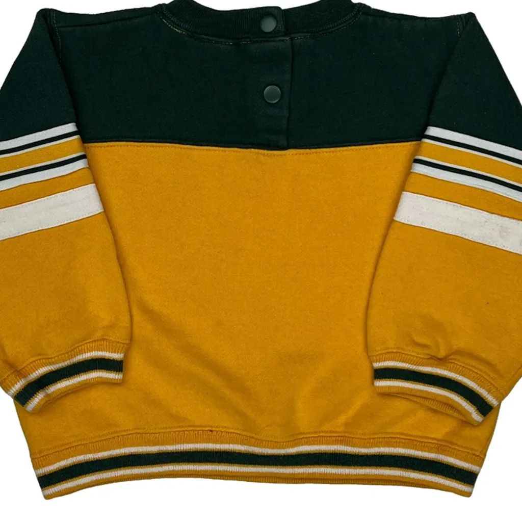 Age 24 Months Nfl Packers Sweatshirt - 3XS Yellow Cotton - Image 7