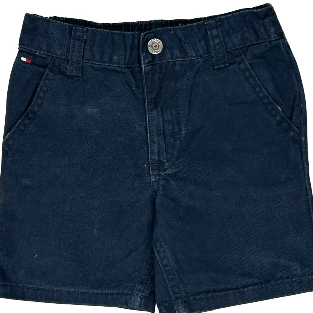 Age 24 Months Tommy Hilfiger Shorts - XS Navy Cotton - Image 6