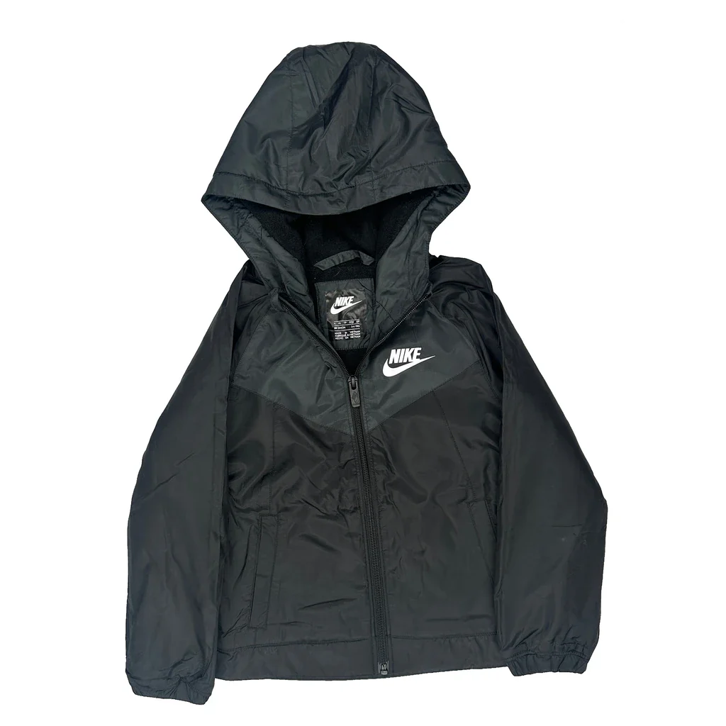 Age 3-4 Nike Windbreaker - XS Black Polyester