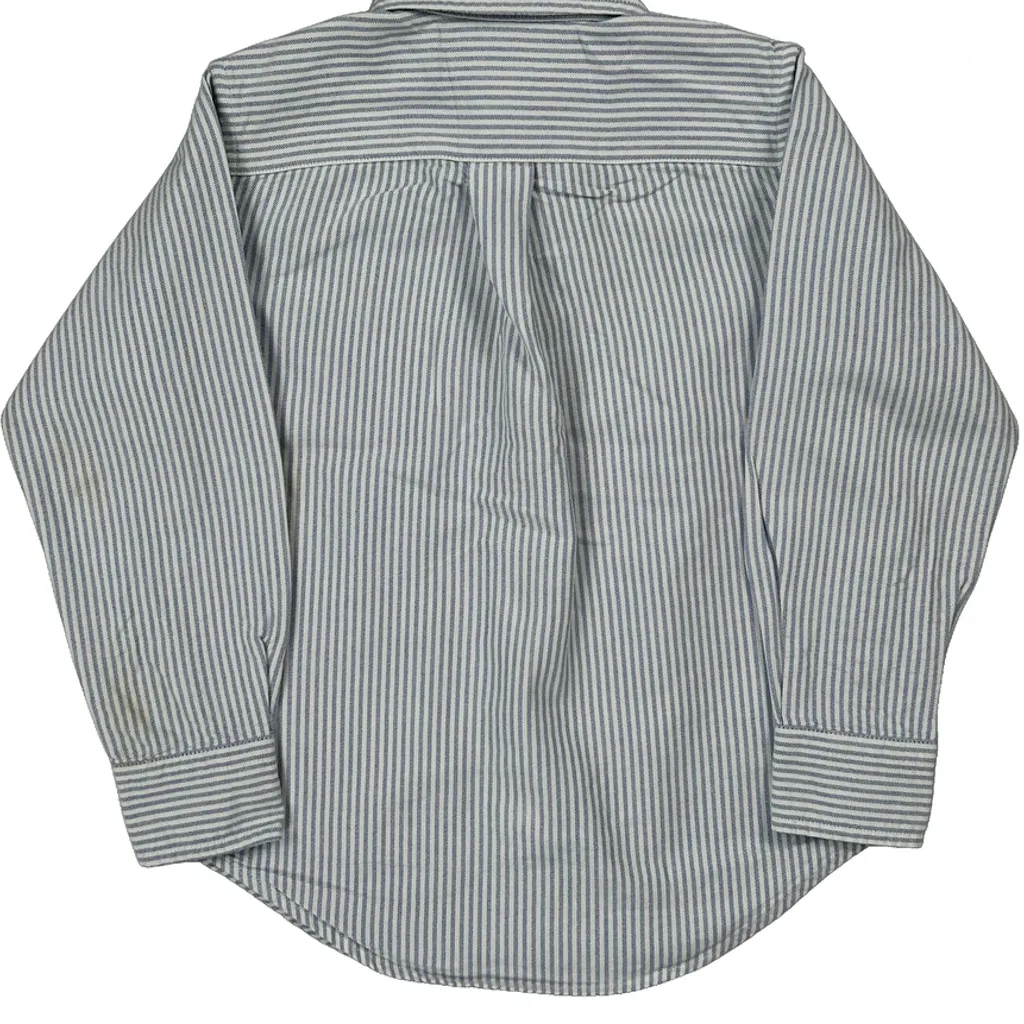 Age 3-4 Ralph Lauren Shirt - XS Blue Cotton - Image 6