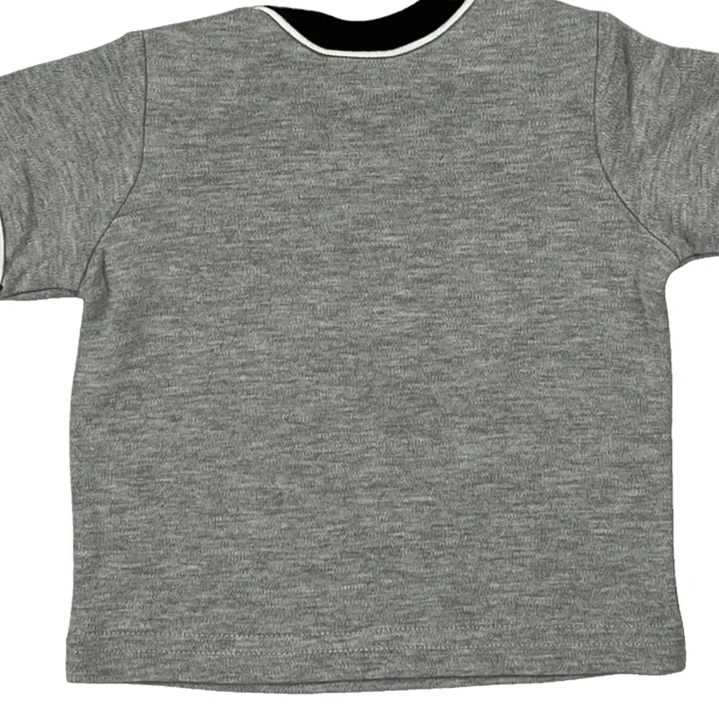 Age 3-6 Months Harley Davidson Graphic T-Shirt - 3XS Gray Cotton Blend - Image 6