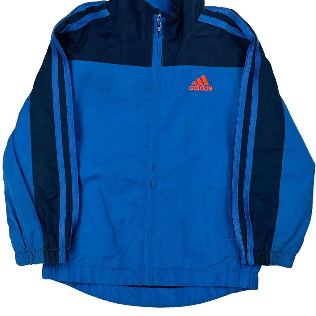 Age 3 Adidas Track Jacket - 2XS Blue Polyester - Image 4