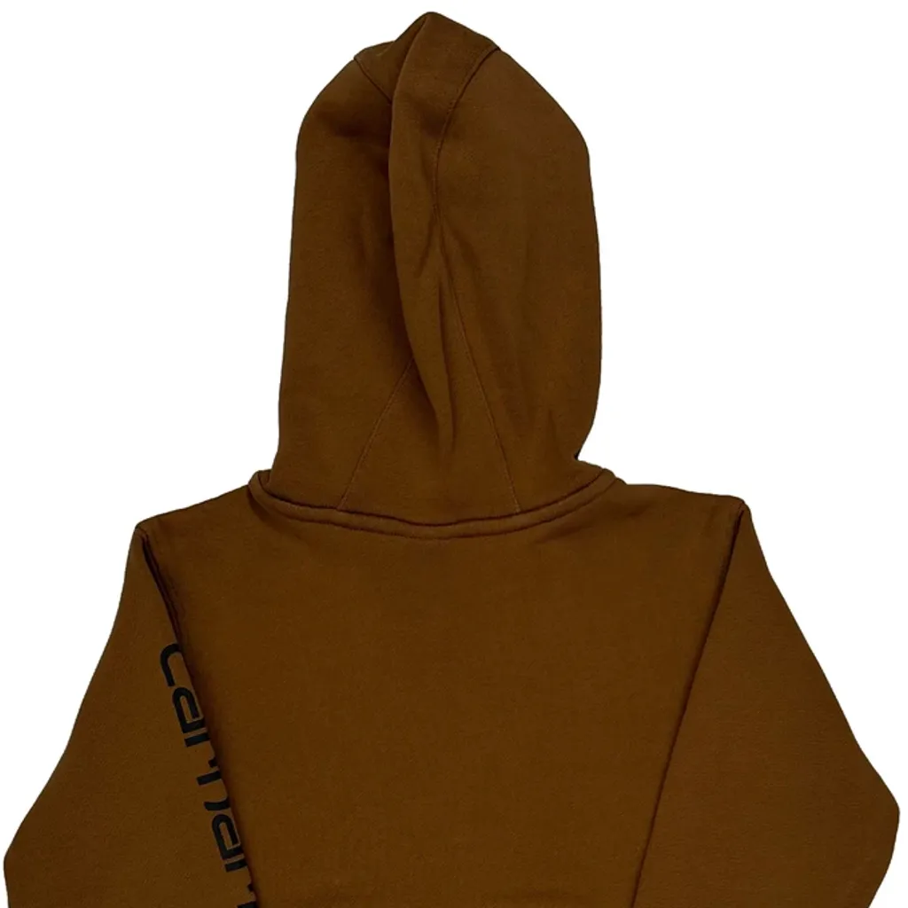 Age 3 Carhartt Hoodie - XS Brown Cotton - Image 7