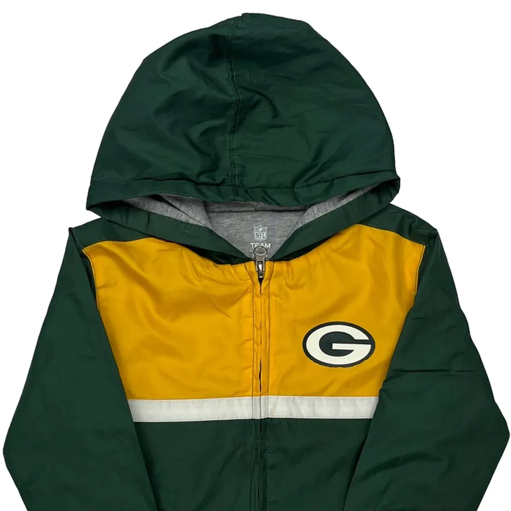 Age 3 Green Bay Packers Nfl Graphic Windbreaker - XS Green Polyester - Image 5