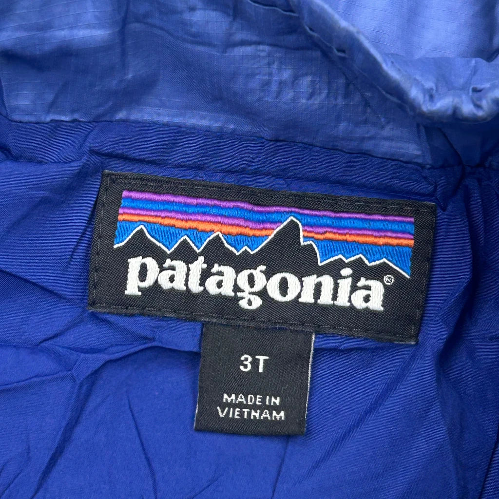 Age 3 Patagonia Puffer - 2XS Blue Polyester - Image 3